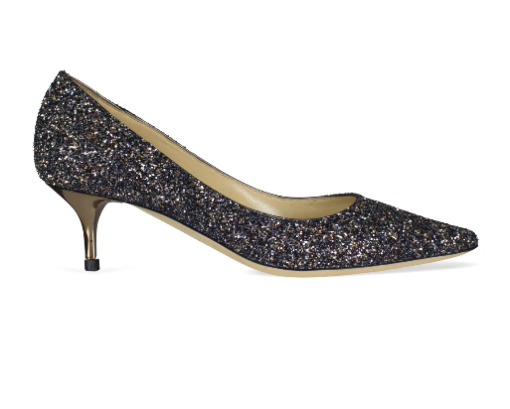 商品Jimmy Choo|Aza pumps with multicolored glitter｜包邮【北美直发，预售下单2周后发货】,价格¥2846,第1张图片