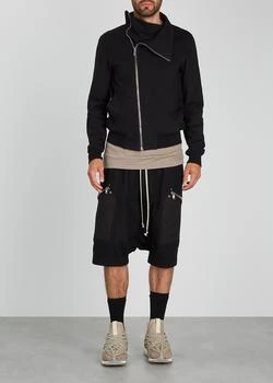 商品Rick Owens|Black cotton track jacket ,价格¥3828,第4张图片详细描述