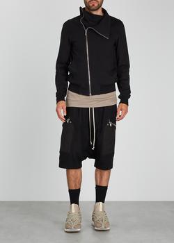 商品Rick Owens|Black cotton track jacket ,价格¥3751,第4张图片详细描述