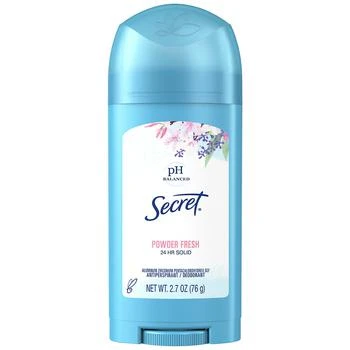 商品Secret|Wide Solid Antiperspirant Deodorant Powder Fresh ,价格¥24,第1张图片