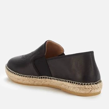 商品Kenzo|KENZO Men's Elastic Leather Tiger Espadrilles - Black ,价格¥1179,第2张图片详细描述