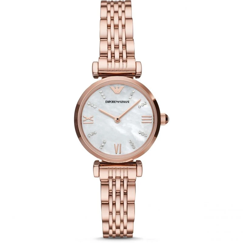 商品Emporio Armani|阿玛尼璀璨满天星钢带女表AR11316｜包邮【北美直发】,价格¥1648,第1张图片