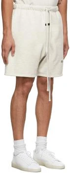 商品Essentials|Off-White Fleece Shorts,价格¥579,第3张图片详细描述