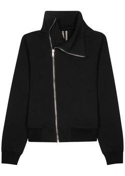 商品Rick Owens|Black cotton track jacket ,价格¥3751,第1张图片