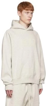 商品Essentials|Off-White Cotton Hoodie,价格¥510,第2张图片详细描述