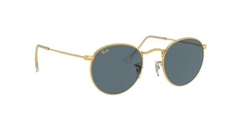 商品Ray-Ban|蓝金配色圆形太阳镜 RB 3447 (9196R5)【Z洛杉矶直发】,价格¥836,第5张图片详细描述