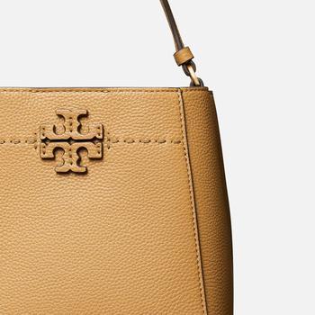 商品 Tory Burch|Tory Burch Women's Mcgraw Small Bucket Bag - Tiramisu ,价格¥2634,第4张图片详细描述