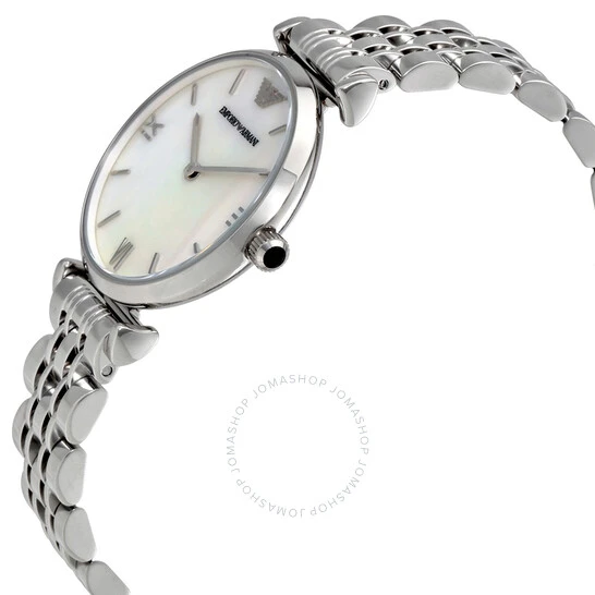 商品Emporio Armani|Emporio Armani Classic Quartz Mother of Pearl Dial Ladies Watch AR1682｜包邮【预计2周发��货】,价格¥1438,第2张图片详细描述