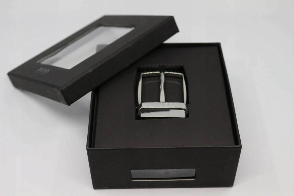 商品Hugo Boss|包邮｜雨果博斯男士针扣双面皮带 4029049615354【香港直发】,价格¥701,第1张图片