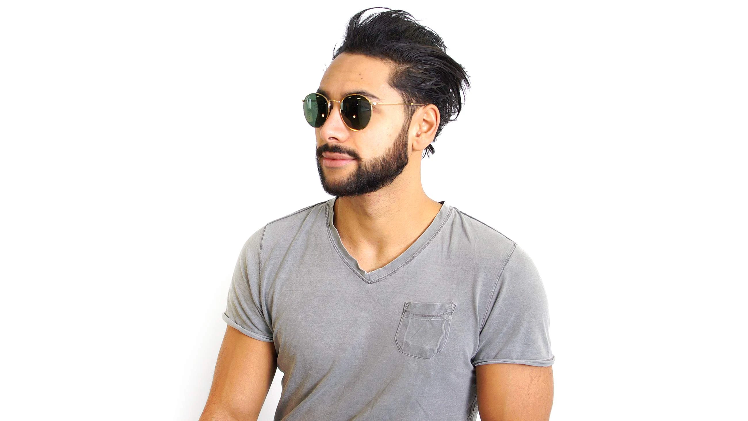 商品Ray-Ban|雷朋金绿配色太阳镜 RB3447 001【Z洛杉矶直发】,价格¥823,第5张图片详细描述
