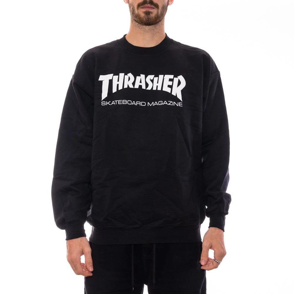  Thrasher 男士时尚运动衫 黑色长袖 棉质 112103（预计一周发货）｜包邮【Z洛杉矶直发】 商品