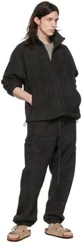 商品Essentials|Black Polyester Jacket,价格¥710,第3张图片详细描述