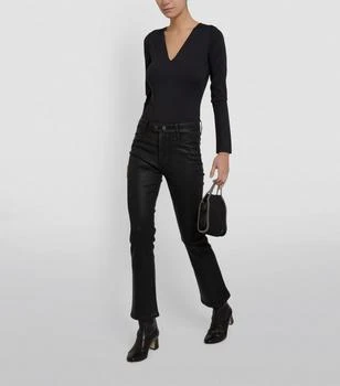 商品Wolford|Wolford black Long-Sleeved Vermont String Bodysuit,价格¥964,第2张图片详细描述