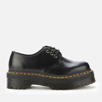 商品 Dr. Martens|Dr. Martens 1461 Quad Leather 3-Eye Shoes - Black,价格¥949,第1张图片