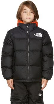 商品The North Face|Kids Black Down Retro Nuptse Jacket ,价格¥1246,第1张图片