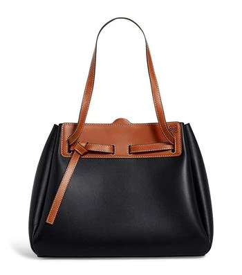 商品Loewe|Leather Lazo Top Handle Bag,价格¥13880,第1张图片
