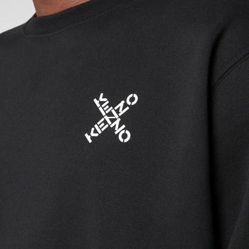 KENZO Men's Sport Classic Sweatshirt - Black 商品第4张图片规格展示