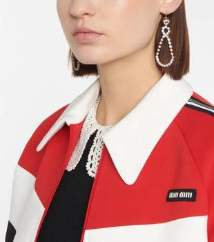 商品 Miu Miu|Crystal pendant earrings,价格¥1889,第2张图片详细描述