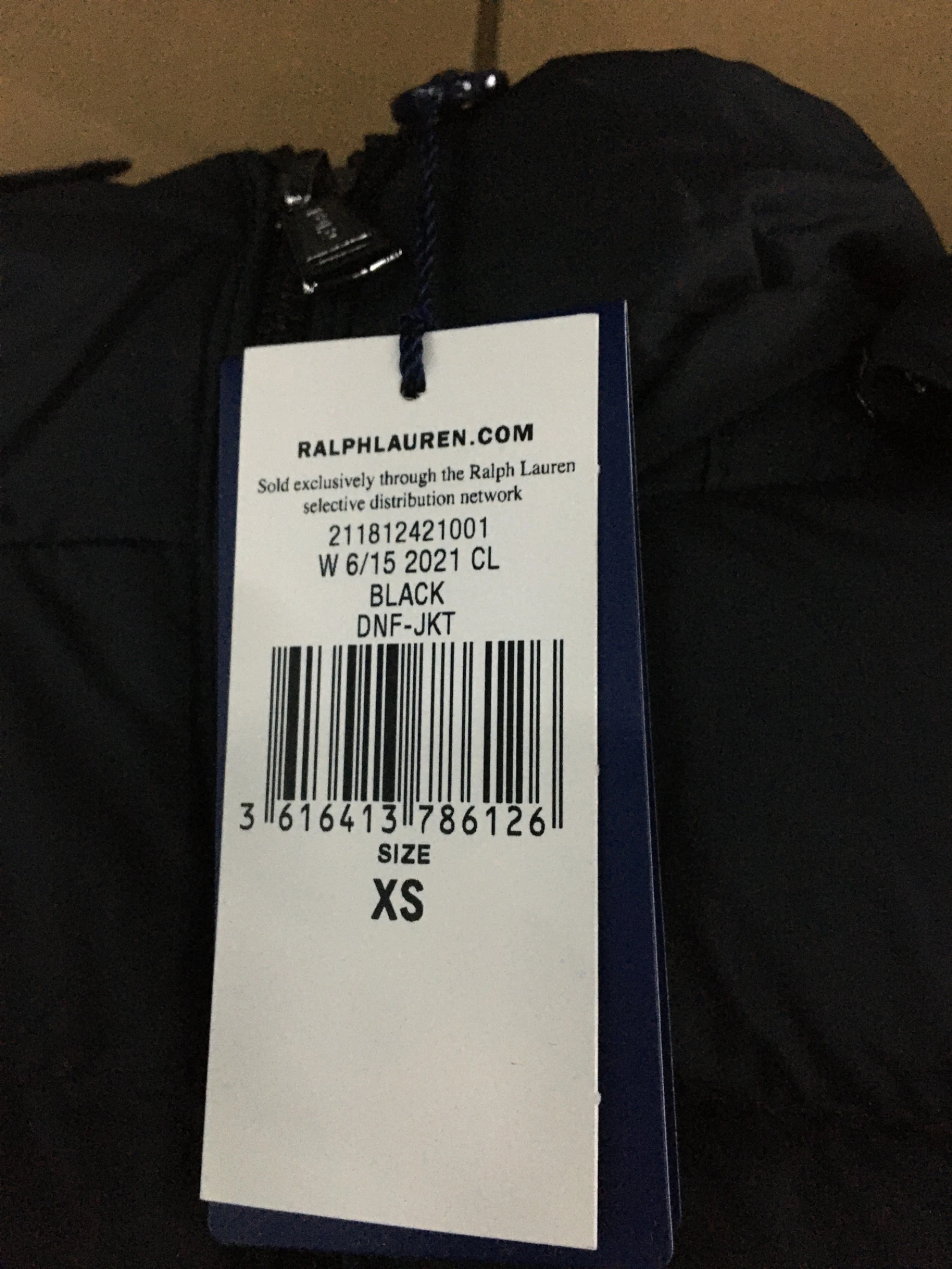 商品Ralph Lauren|Ralph lauren Black DNF-JKT,价格¥2227,第2张图片详细描述