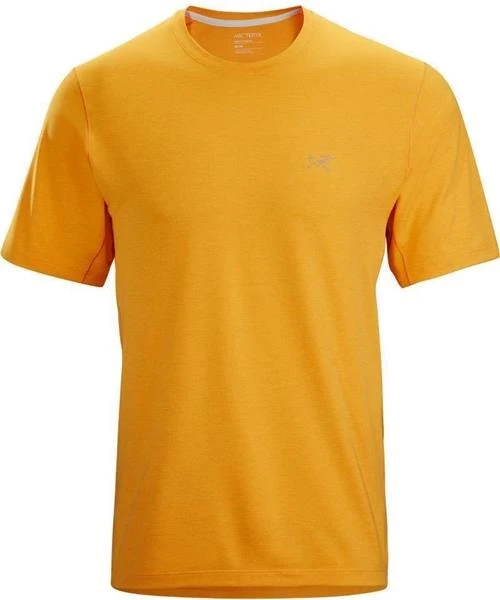 商品Arc'teryx|男款 始祖鸟 Cormac Crew SS 明黄色【洛杉矶直发】,价格¥412,第1张图片