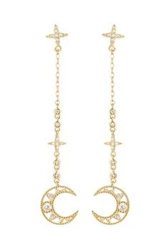 商品Eye Candy LA|Laika Crescent Moon Earring ,价格¥252,第1张图片