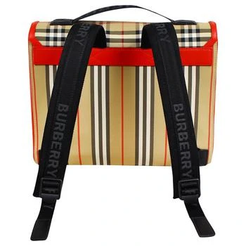 商品Burberry|Satchel Bright Military Red & Beige,价格¥2638,第2张图片详细描述