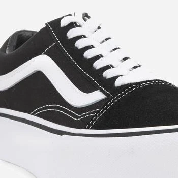 Vans Women's Old Skool Platform Trainers - Black/White 商品