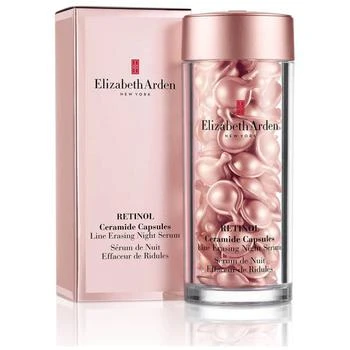 商品Elizabeth Arden|时空焕活夜间多效视黄醇胶囊精华 （粉胶） 60粒 ｜包邮 【Z洛杉矶直发】,价格¥397,第1张图片