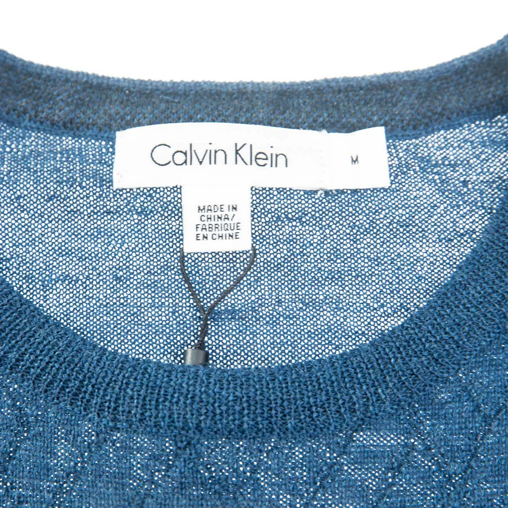 商品Calvin Klein|包邮 | 男士圆领羊毛衫 40QS346-442（预计一周发货）【Z洛杉矶直发】,价格¥377,第4张图片详细描述