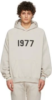 商品Essentials|Beige '1977' Hoodie,价格¥867,第1张图片