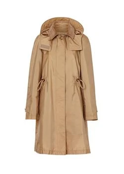 商品Burberry|Detachable hood taffeta parka,价格¥4432,第1张图片