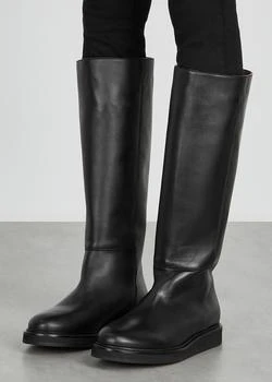 商品Black leather knee-high boots ,价格¥1810,第4张图片详细描述