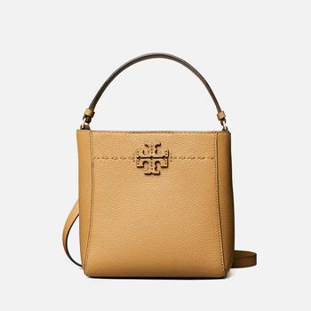 商品 Tory Burch|Tory Burch Women's Mcgraw Small Bucket Bag - Tiramisu ,价格¥2634,第1张图片