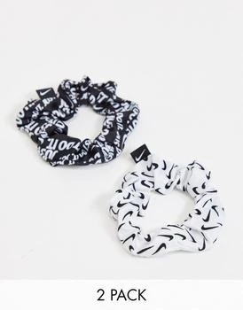 商品NIKE|Nike 2 pack hair ties in black,价格¥64,第1张图片