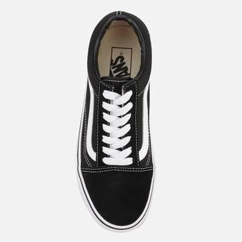 商品Vans|Vans Women's Old Skool Platform Trainers - Black/White,价格¥487,第3张图片详细描述