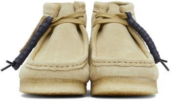 商品Clarks|Beige Wallabee Boots ,价格¥1100,第1张图片