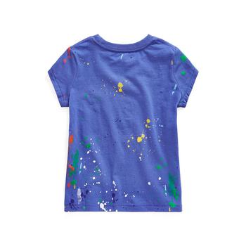 Toddler Girls Polo Bear Jersey T-shirt 商品第2张图片规格展示