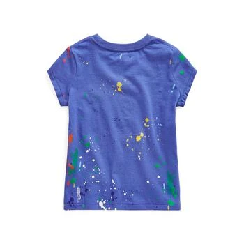 商品Ralph Lauren|Toddler Girls Polo Bear Jersey T-shirt ,价格¥134,第2张图片详细描述