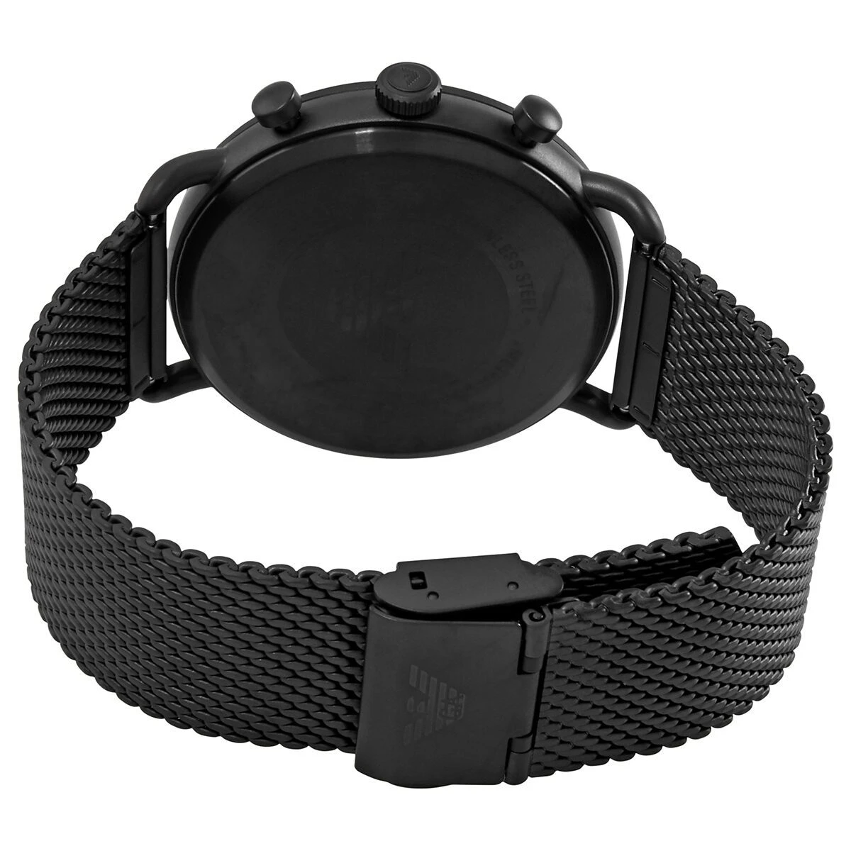 商品Emporio Armani|Emporio Armani Aviator Chronograph Quartz Black Dial Men's Watch AR11264|包邮【G纽约直发】,价格¥1783,第5张图片详细描述