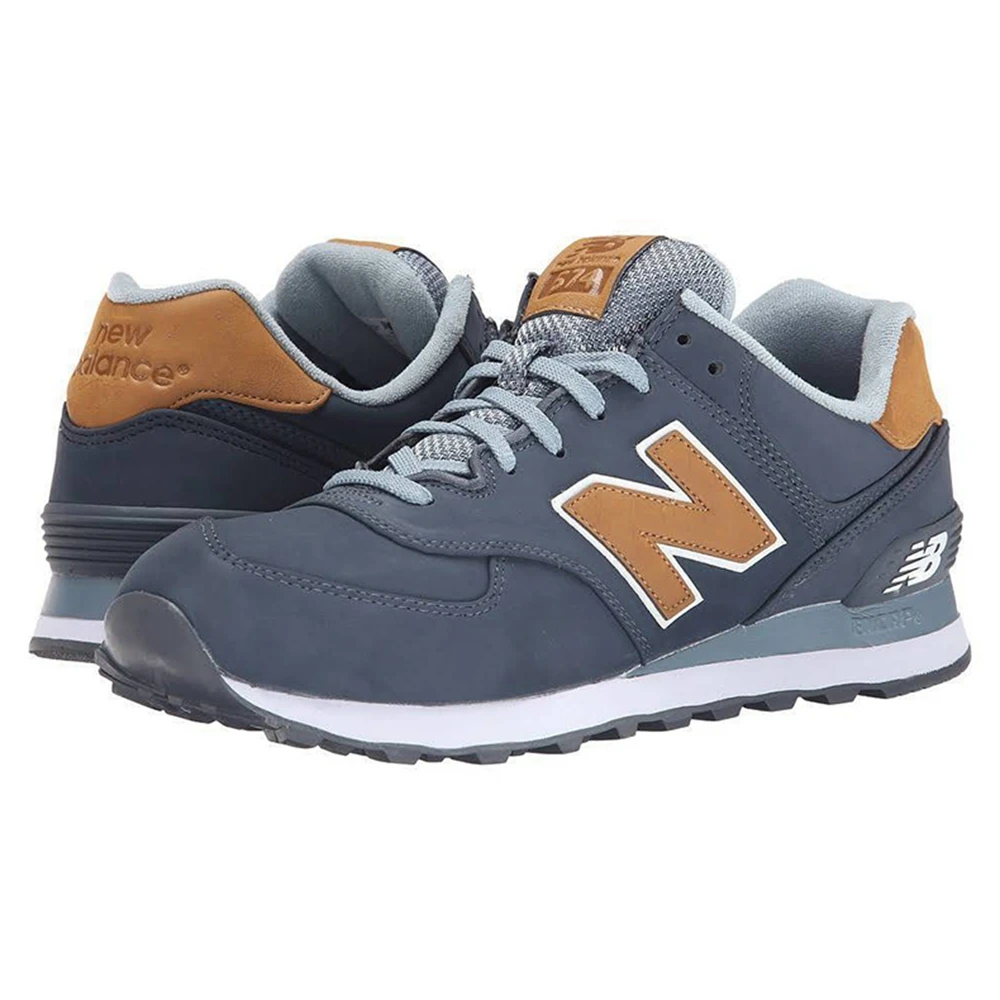 商品New Balance|包邮 | 574系列LIFESTYLE男子复古深灰/棕褐色运动跑步休闲鞋  （预计一周发货）【Z洛杉矶直发】,价格¥524,第1张图片