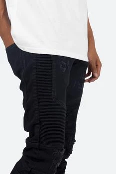 商品MNML| M315 Stretch Moto Denim - Black ,价格¥378,第2张图片详细描述