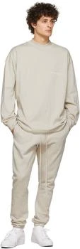 商品Essentials|Beige Fleece Lounge Pants,价格¥719,第4张图片详细描述