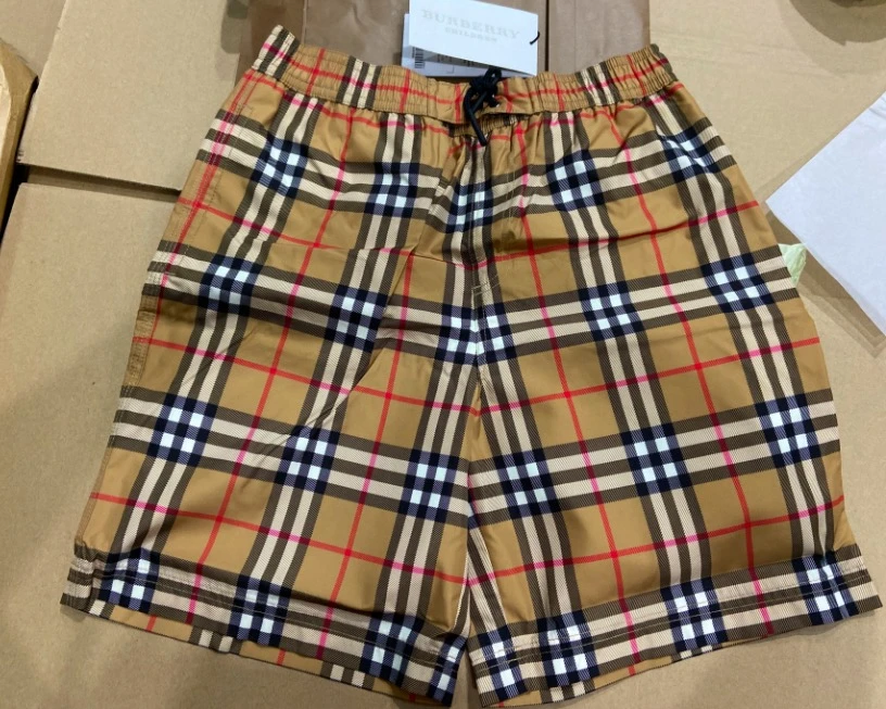 商品Burberry|Vintage check drawcord swim shorts ,价格¥1438,第1张图片