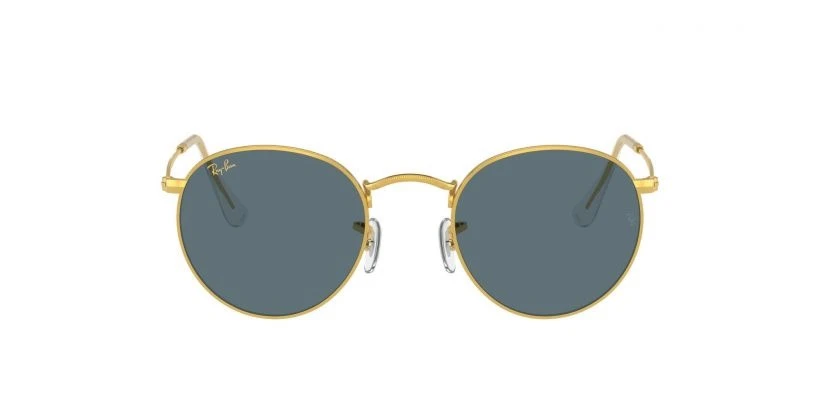 商品Ray-Ban|蓝金配色圆形太阳镜 RB 3447 (9196R5)【Z洛杉矶直发】,价格¥836,第2张图片详细描述