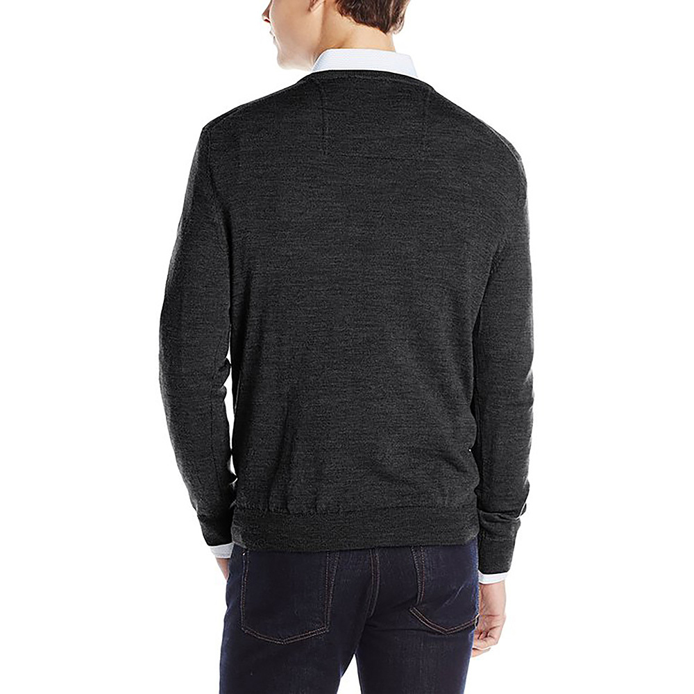 商品Calvin Klein|包邮 | 男士V领羊毛衫 40QS300-021（预计一周发货）【Z洛杉矶直发】,价格¥364,第2张图片详细描述