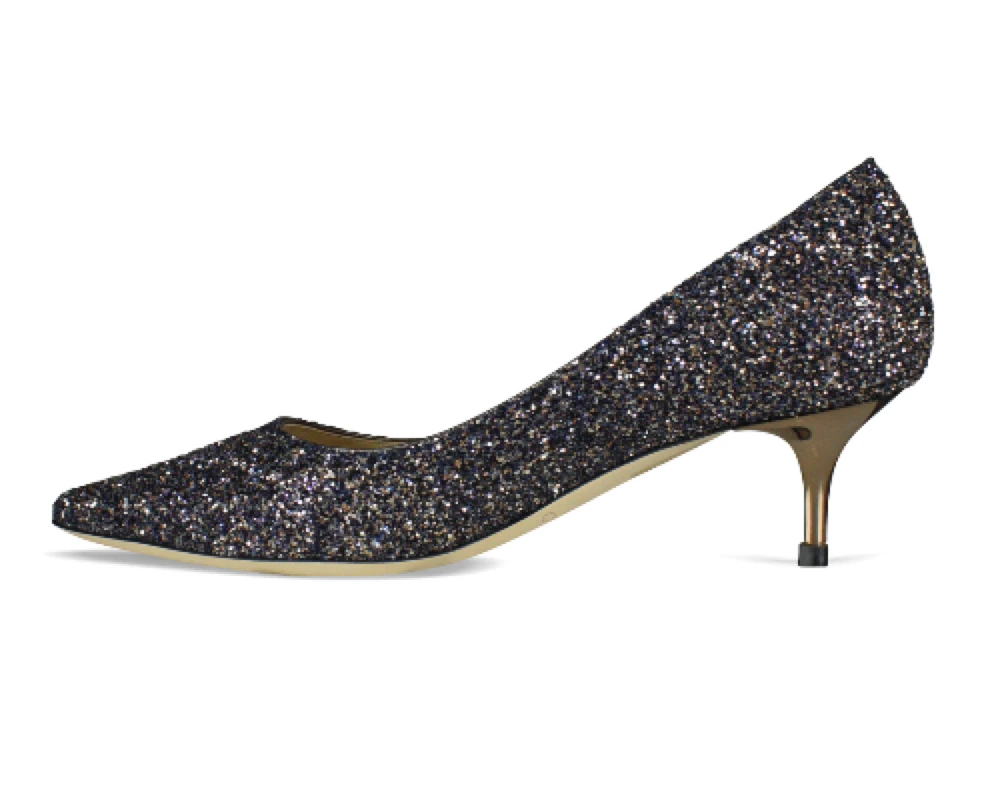 商品Jimmy Choo|Aza pumps with multicolored glitter｜包邮【北美直发，预售下单2周后发货】,价格¥2846,第4张图片�详细描述