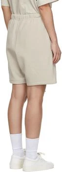 商品Essentials|Beige Fleece Shorts,价格¥578,第3张图片详细描述