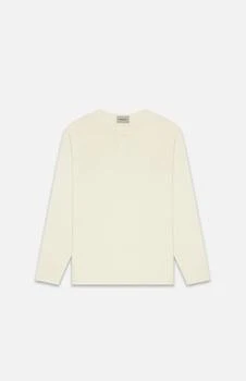 商品Essentials|Essentials Cream Thermal Long Sleeve Henley T-Shirt｜包邮【S北美特拉华直发】,价格¥525,第1张图片