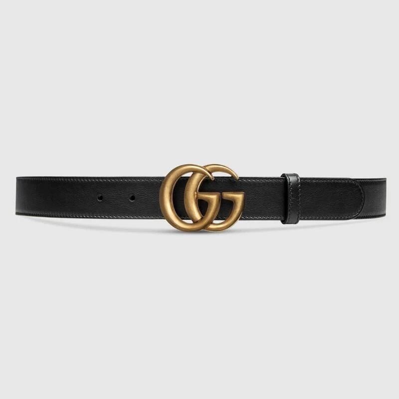 商品Gucci|经典双G扣皮带  1英寸宽约3厘米宽度窄款,价格¥2729,第1张图片