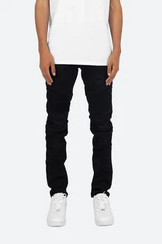 商品MNML| M315 Stretch Moto Denim - Black ,价格¥378,第1张图片